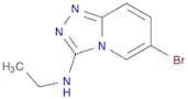 6-Bromo-3-(N-ethylamino)-[1,2,4]triazolo[4,3-a]pyridine