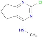 2-Chloro-n-methyl-6,7-dihydro-5h-cyclopenta[d]pyrimidin-4-amine