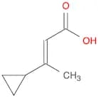 (Z)-3-Cyclopropylbut-2-enoic acid
