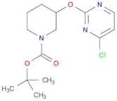 tert-Butyl 3-((4-chloropyrimidin-2-yl)oxy)piperidine-1-carboxylate