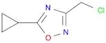 3-(Chloromethyl)-5-cyclopropyl-1,2,4-oxadiazole