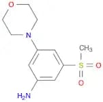 3-(Methylsulfonyl)-5-morpholinoaniline