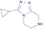 3-CYCLOPROPYL-5,6,7,8-TETRAHYDRO-[1,2,4]TRIAZOLO[4,3-A]PYRAZINE