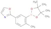 2-(4-METHYL-3-(4,4,5,5-TETRAMETHYL-1,3,2-DIOXABOROLAN-2-YL)PHENYL)OXAZOLE