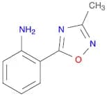 2-(3-Methyl-1,2,4-oxadiazol-5-yl)aniline