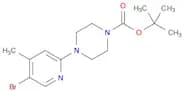 tert-butyl 4-(5-bromo-4-methylpyridin-2-yl)piperazine-1-carboxylate