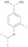4-DIFLUOROMETHOXY-3-FLUORO-BENZENEBORONIC ACID