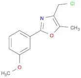 4-(Chloromethyl)-2-(3-methoxyphenyl)-5-methyloxazole