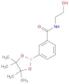 N-[2-Hydroxyethyl]benzamide-3-boronic acid, pinacol ester