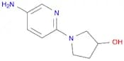 1-(5-Aminopyridin-2-yl)pyrrolidin-3-ol