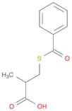 3-(Benzoylthio)-2-methylpropionic acid