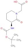 (S)-2-(3-(tert-Butoxycarbonylamino)-2-oxopiperidin-1-yl)acetic acid