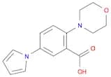 2-MORPHOLINO-5-(1H-PYRROL-1-YL)BENZOIC ACID