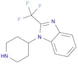 1-(4-Piperidinyl)-2-(trifluoromethyl)-1H-benzimidazole