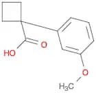 1-(3-Methoxyphenyl)cyclobutanecarboxylic acid