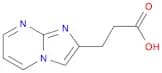 3-Imidazo[1,2-a]pyrimidin-2-ylpropanoic acid