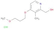 [4-(3-Methoxypropoxy)-3-methyl-2-pyridinyl]methanol hydrochloride