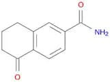 5-Oxo-5,6,7,8-tetrahydronaphthalene-2-carboxamide
