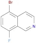 5-Bromo-8-fluoroisoquinoline