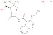(2S,5R,6R)-6-[[(2-Ethoxy-1-naphthalenyl)carbonyl]amino]-3,3-dimethyl-7-oxo-4-thia-1-azabicyclo[3.2…