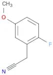5-Methoxy-2-fluorobenzylcyanide