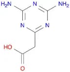 2-(4,6-Diamino-1,3,5-triazin-2-yl)acetic acid