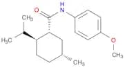 Cyclohexanecarboxamide,N-(4-methoxyphenyl)-5-methyl-2-(1-methylethyl)-, (1R,2S,5R)-
