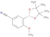 4-Methoxy-3-(4,4,5,5-tetramethyl-1,3,2-dioxaborolan-2-yl)benzonitrile