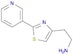 2-(2-(Pyridin-3-yl)thiazol-4-yl)ethanamine