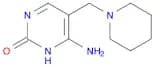 6-Amino-5-(piperidin-1-ylmethyl)pyrimidin-2(1H)-one