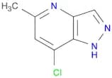 1H-​Pyrazolo[4,​3-​b]​pyridine, 7-​chloro-​5-​methyl-