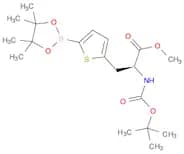 (S)-METHYL 2-(BOC-AMINO)-3-(5-(4,4,5,5-TETRAMETHYL-1,3,2-DIOXABOROLAN-2-YL)THIOPHEN-2-YL)PROPANOATE