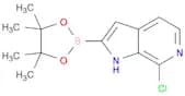 7-Chloro-1H-pyrrolo[2,3-c]pyridine-2-boronic acid pinacol ester