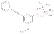 2-(3-METHOXY-5-(PHENYLETHYNYL)PHENYL)-4,4,5,5-TETRAMETHYL-1,3,2-DIOXABOROLANE