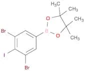 2-(3,5-DIBROMO-4-IODOPHENYL) 4,4,5,5-TETRAMETHYL-1,3,2-DIOXABOROLANE