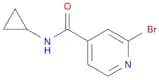 2-Bromo-N-cyclopropylisonicotinamide