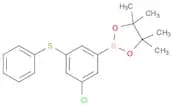 2-(3-CHLORO-5-(PHENYLTHIO)PHENYL)-4,4,5,5-TETRAMETHYL-1,3,2-DIOXABOROLANE