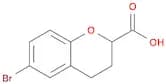 2H-1-Benzopyran-2-carboxylicacid, 6-bromo-3,4-dihydro-