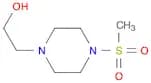 1-Piperazineethanol,4-(methylsulfonyl)-