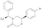 3-Morpholinone, 6-(4-bromophenyl)-4-[(1S)-1-phenylethyl]-, (6R)-