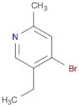 4-Bromo-5-ethyl-2-methylpyridine