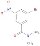N,N-Dimethyl 3-bromo-5-nitrobenzamide