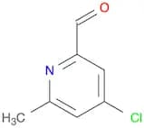 4-Chloro-6-methylpicolinaldehyde