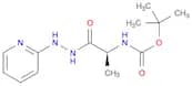 (S)-tert-Butyl (1-oxo-1-(2-(pyridin-2-yl)hydrazinyl)propan-2-yl)carbamate