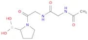 Boronic acid, B-[1-(N-acetylglycylglycyl)-2-pyrrolidinyl]-