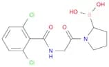 Boronic acid, B-[1-[2-[(2,6-dichlorobenzoyl)amino]acetyl]-2-pyrrolidinyl]-