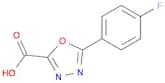 5-(4-Fluorophenyl)-1,3,4-oxadiazole-2-carboxylic acid