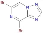 6,8-Dibromo[1,2,4]triazolo[1,5-a]pyrazine