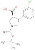 Trans-1-Boc-4-(3-chlorophenyl)pyrrolidine-3-carboxylic acid
