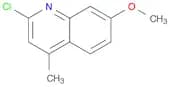 2-Chloro-7-methoxy-4-methylquinoline